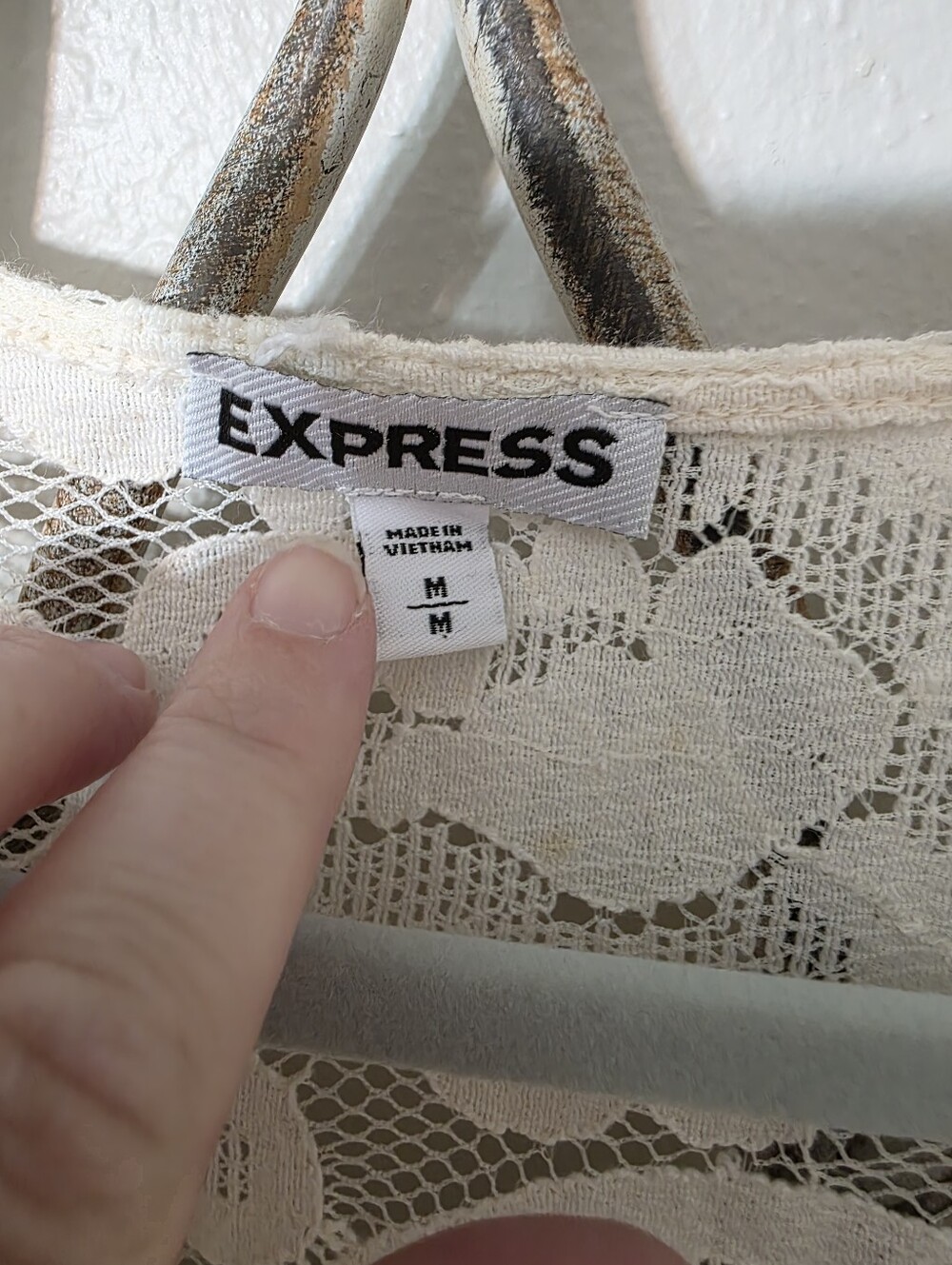 Express Lace Top - Picture 2 of 3